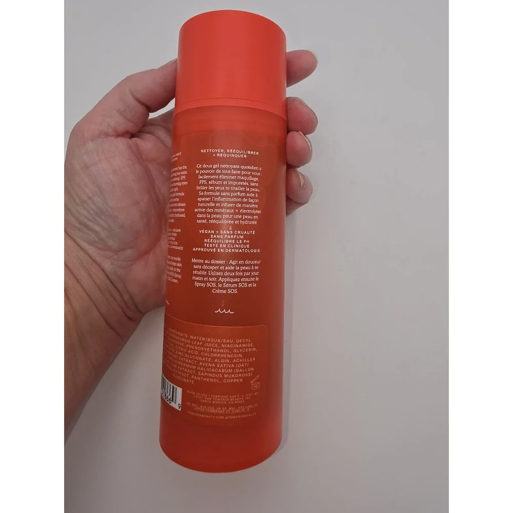 Tower 28 SOS Gel Cleanser My New Sensitive Skin Holy Grail